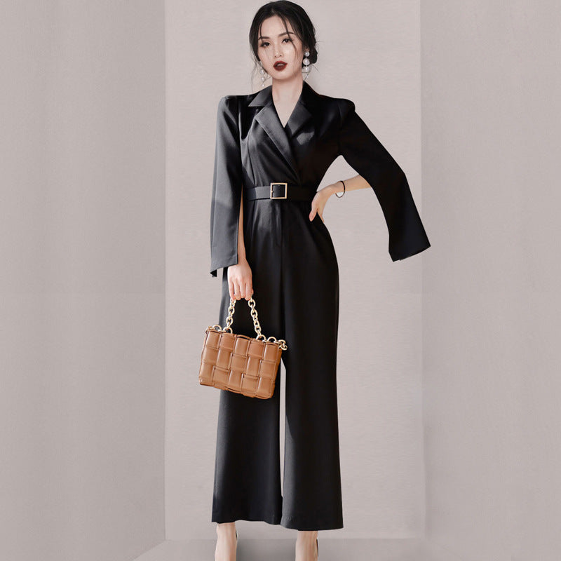 Elegant Straight Leg Jumpsuit