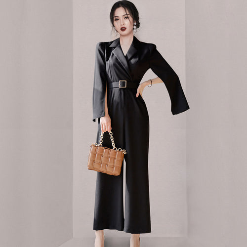 Elegant Straight Leg Jumpsuit