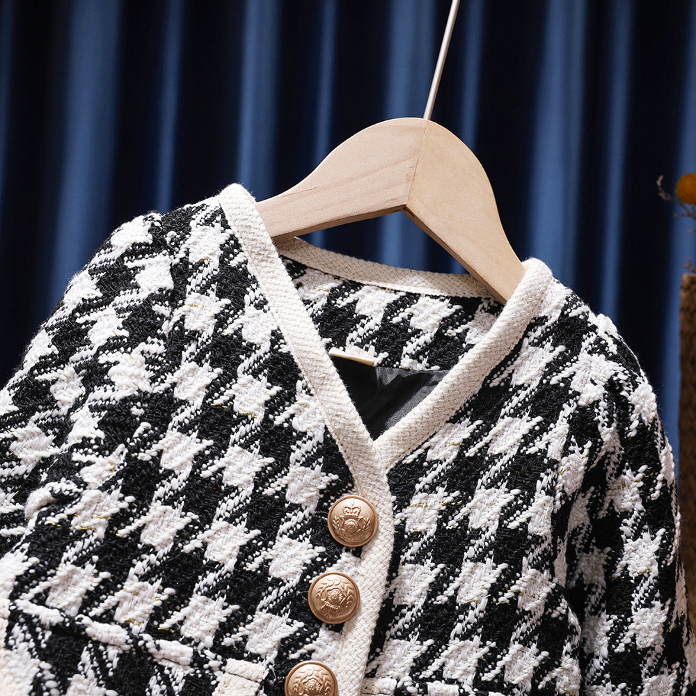 Girls' Chanel Style Two Piece Set