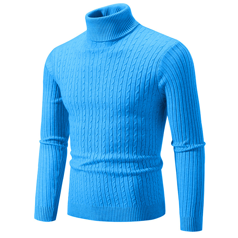 Men's Twist Knit Pullover Sweater