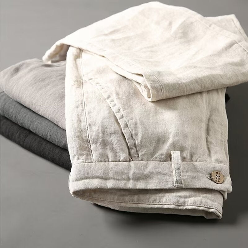 Men's Business Casual Cropped Pants