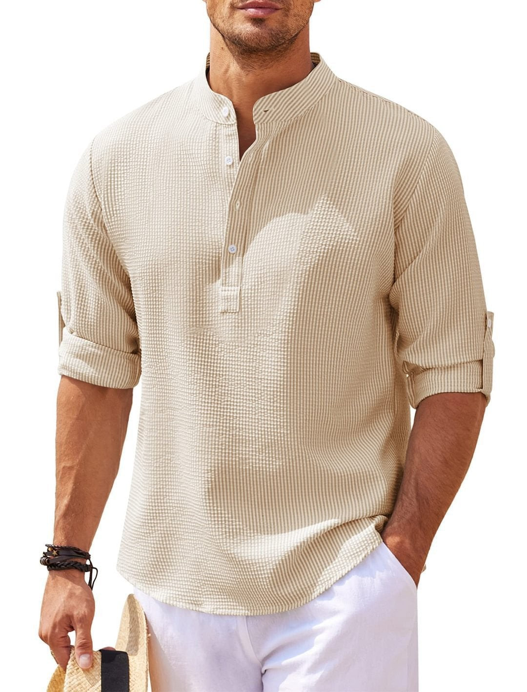 Men's leisure shirt