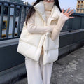 Plus-Size Women's Cotton Vest for Autumn and Winter