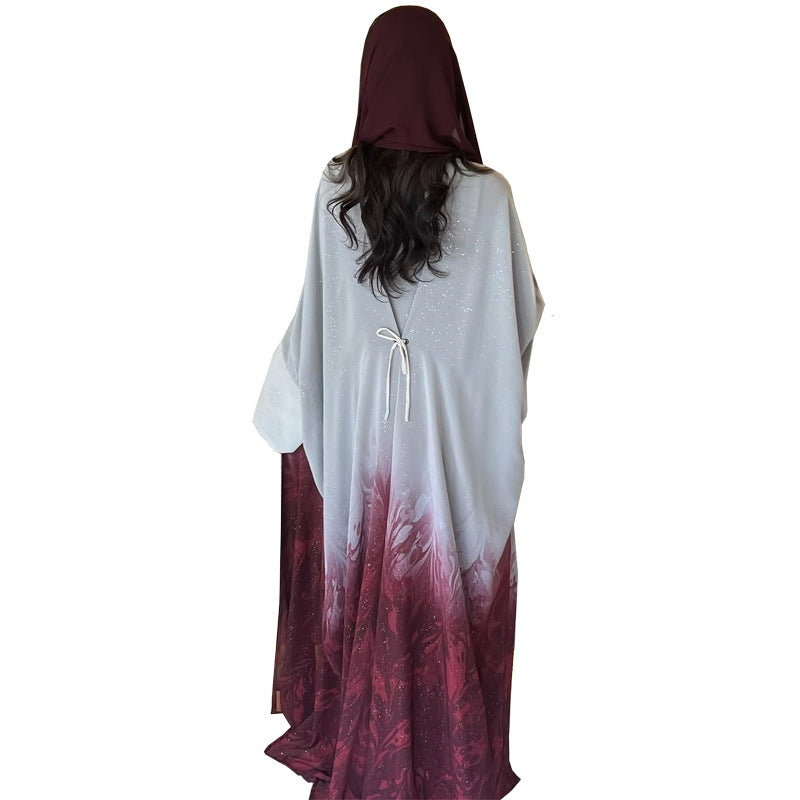 Long robe cardigan