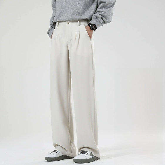 Men's Casual Loose Fit Dress Pants