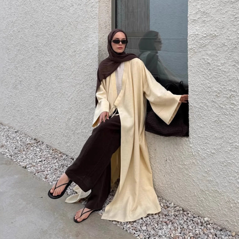 Cardigan dress or robe