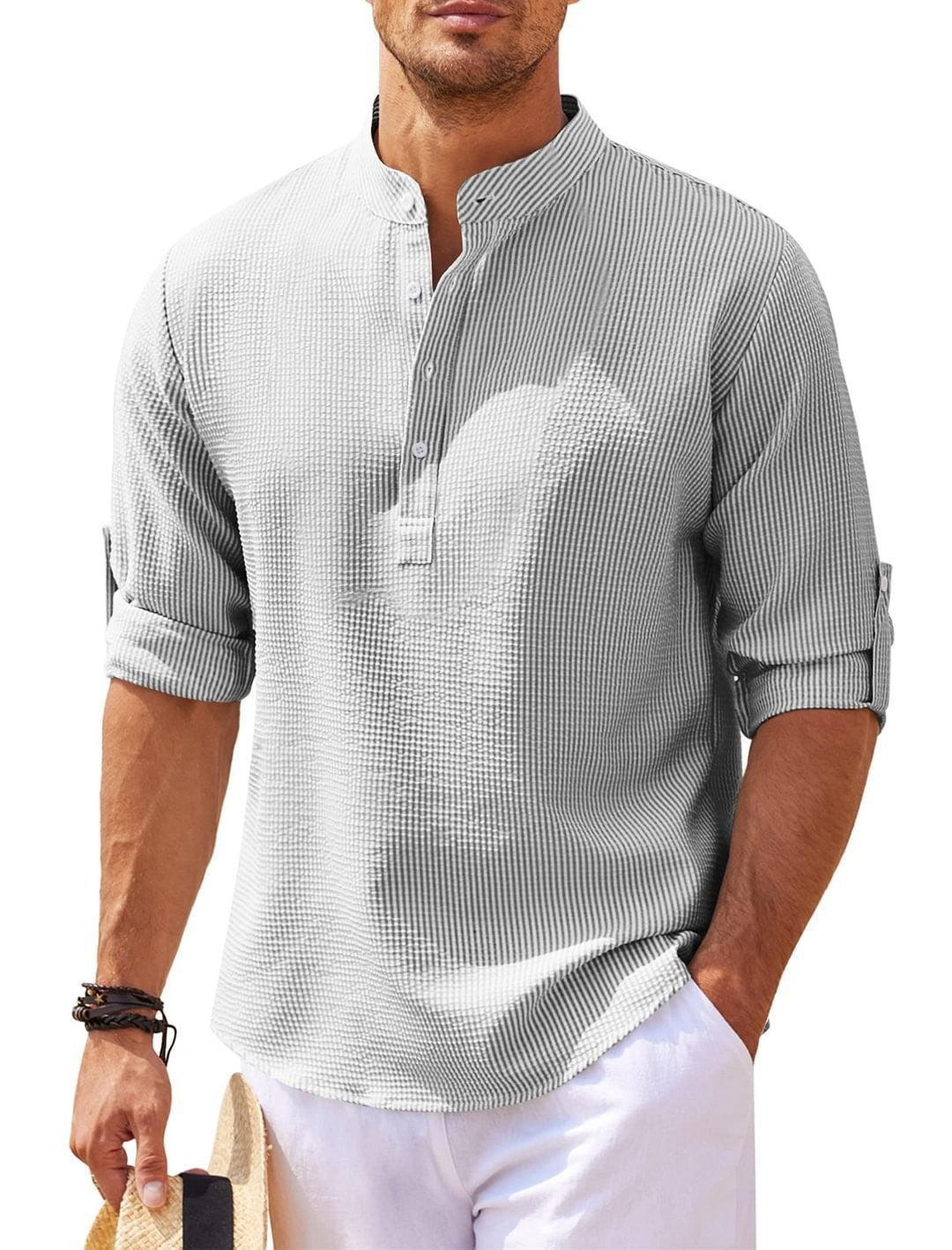 Men's leisure shirt