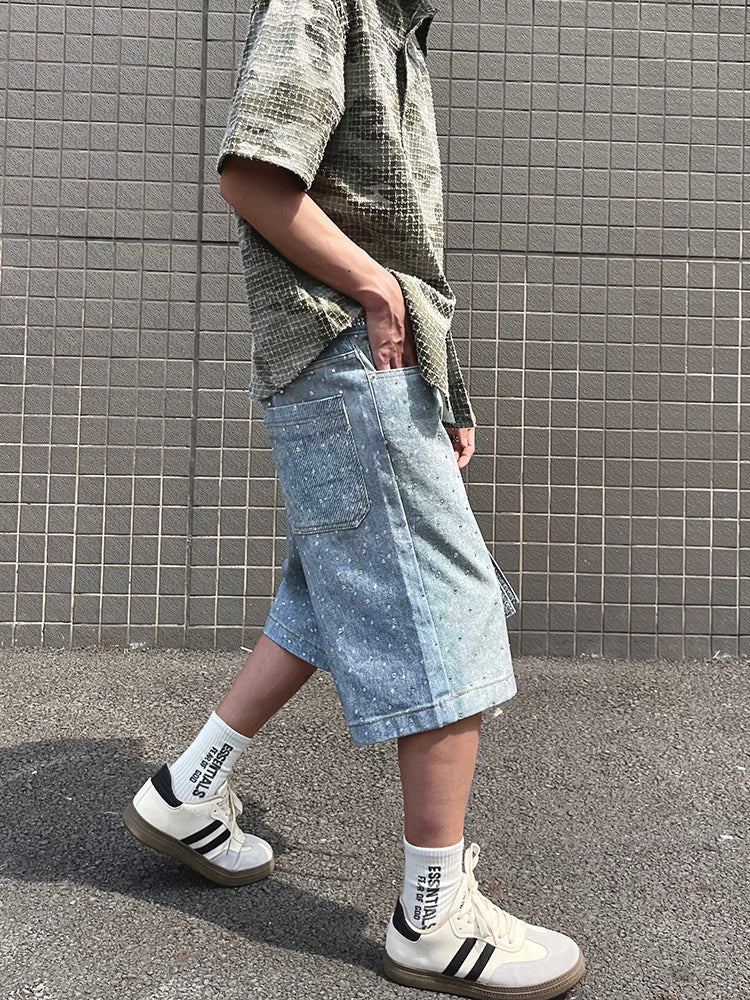 Hip-Hop Denim Shorts