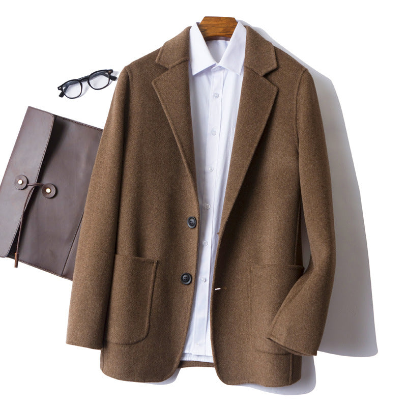 Men's New Double-Sided Cashmere Coat