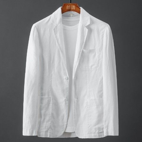 Men's Linen Suit Jacket