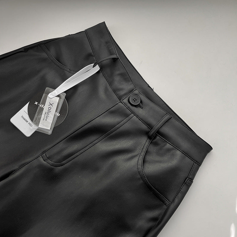 Women's leather pants