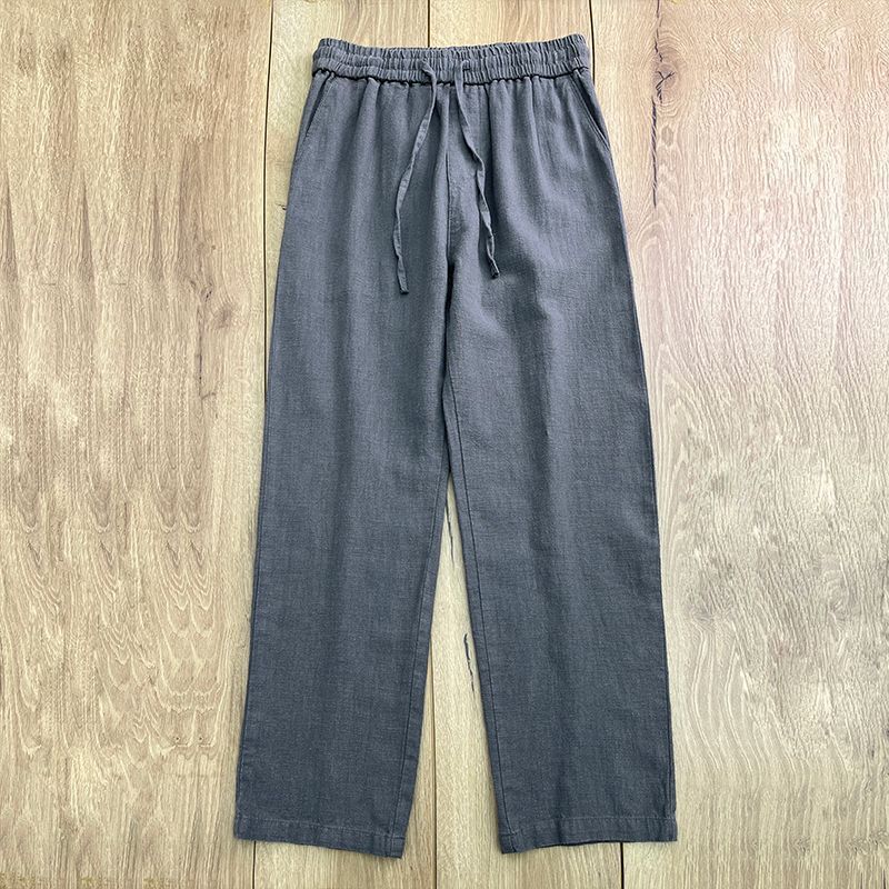 High-Quality Pure Linen Men's Trousers
