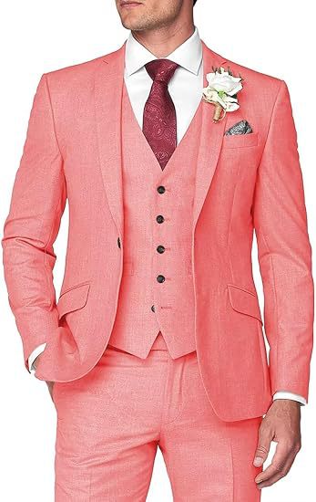 Men's Formal Three-Piece Suit