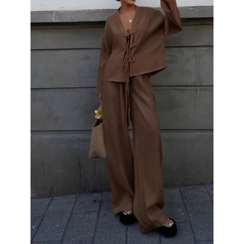 Shirt and trousers set