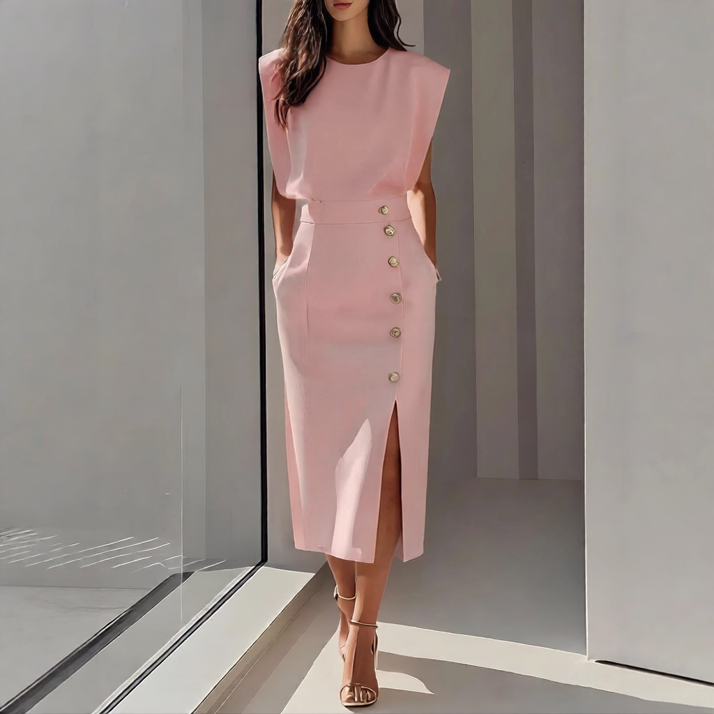 Women's Solid Color Summer Dress