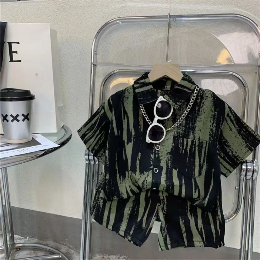 Childrens' Short Sleeve Shirt and Shorts