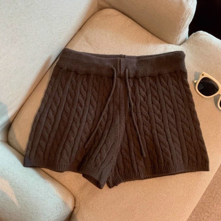 Knitted Casual Shorts