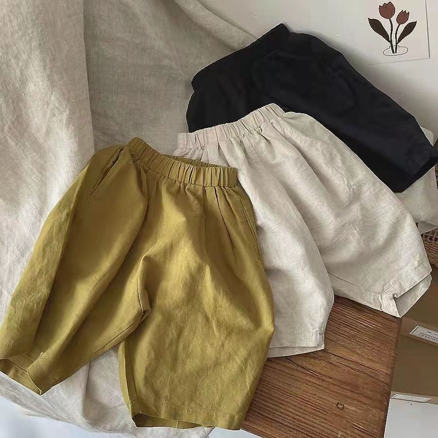 Linen Childrens Harem Pants