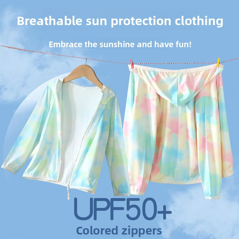 Kids' UV Protection Hooded Jacket