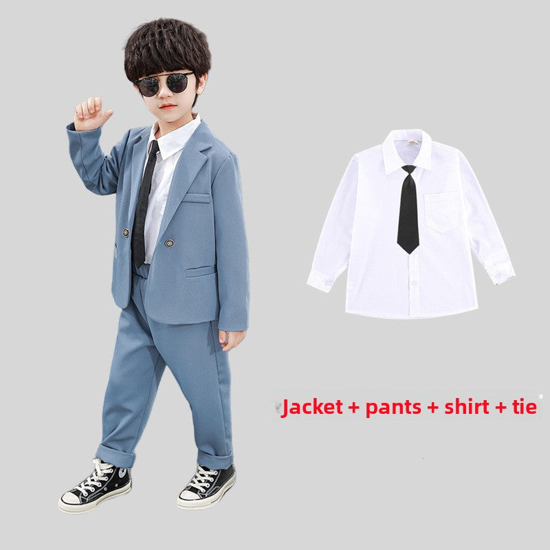 Boys' British Style Suit Set