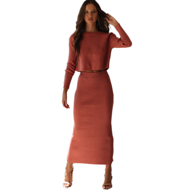 Sweater skirt set