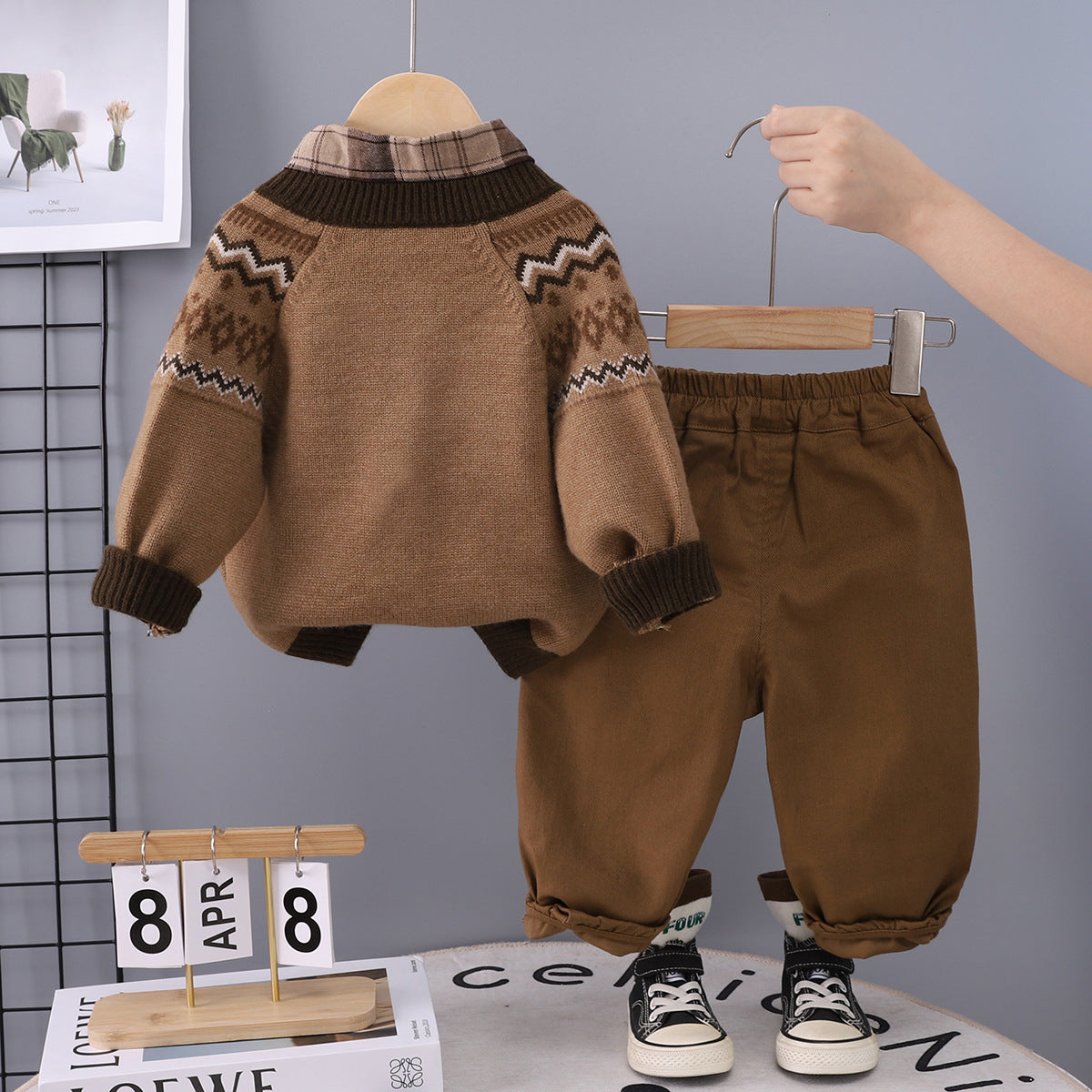 Boys' Knitted Suit