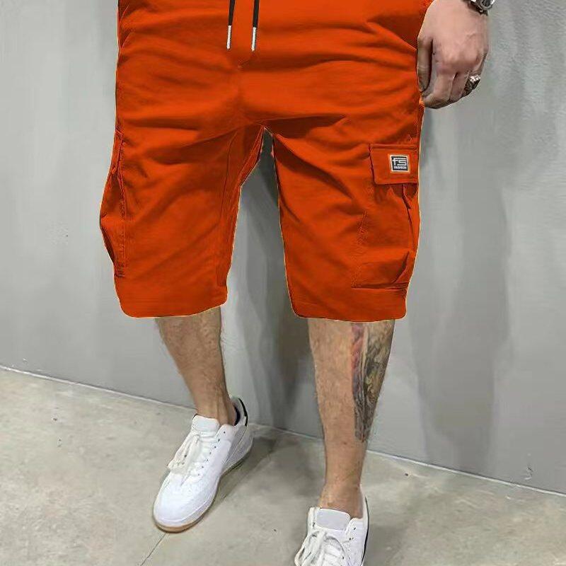 Men's Summer Shorts Straight Cut Beach Pants