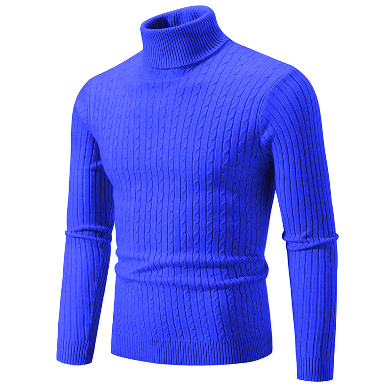Men's Twist Knit Pullover Sweater