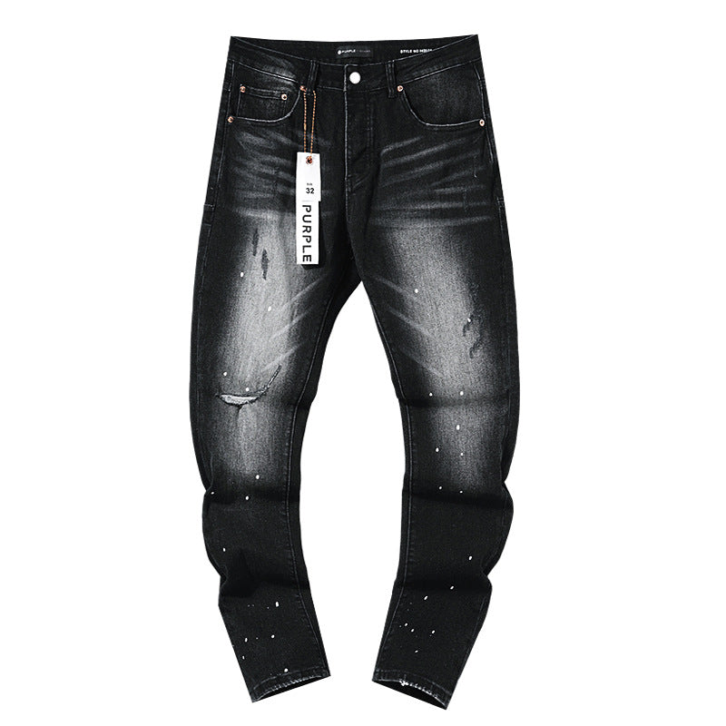 Vintage straight-leg jeans