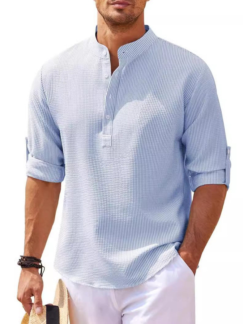 Men's leisure shirt