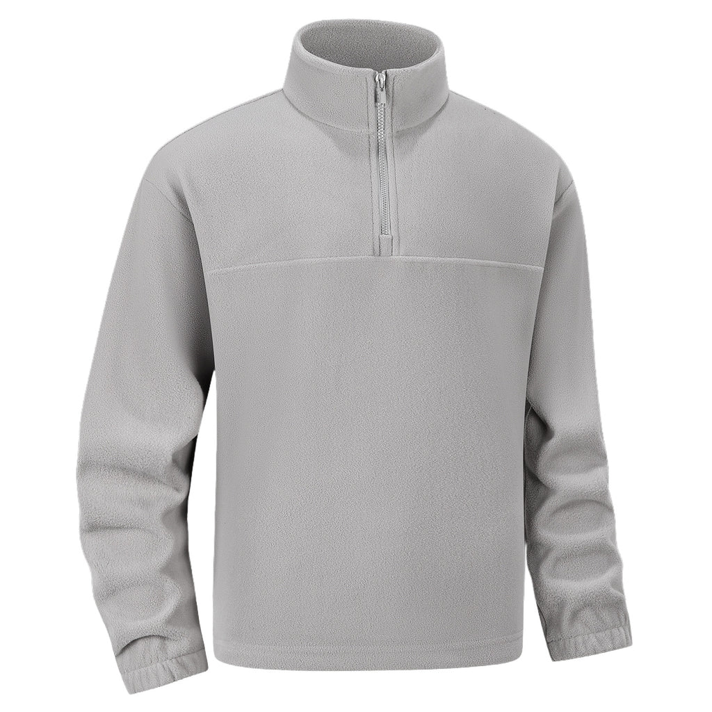 Men's Stand Collar Polar Fleece Jacket