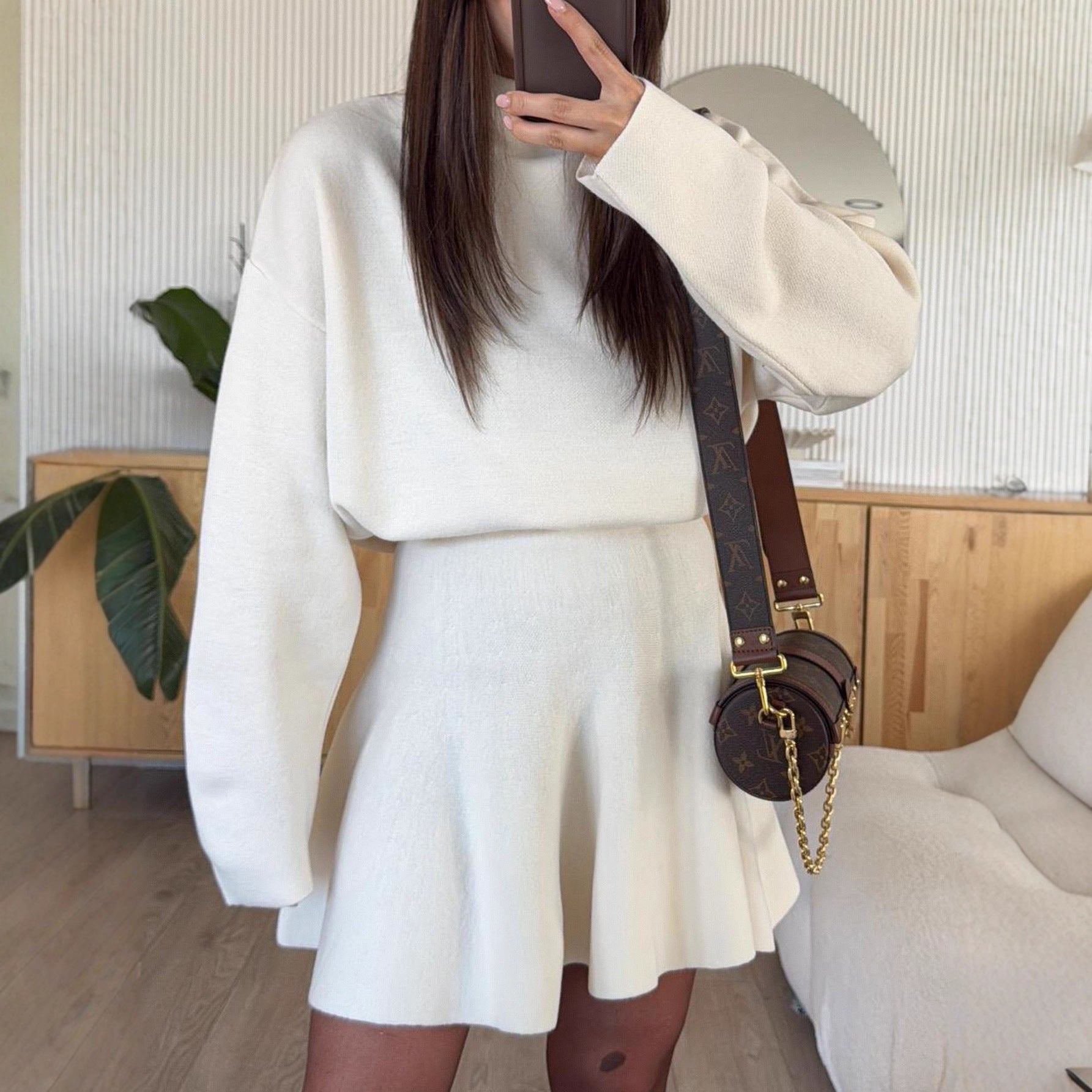 Women's Knitted Suit