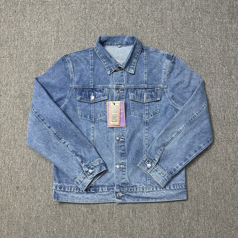 Corteiz Denim Jacket and Trousers Set