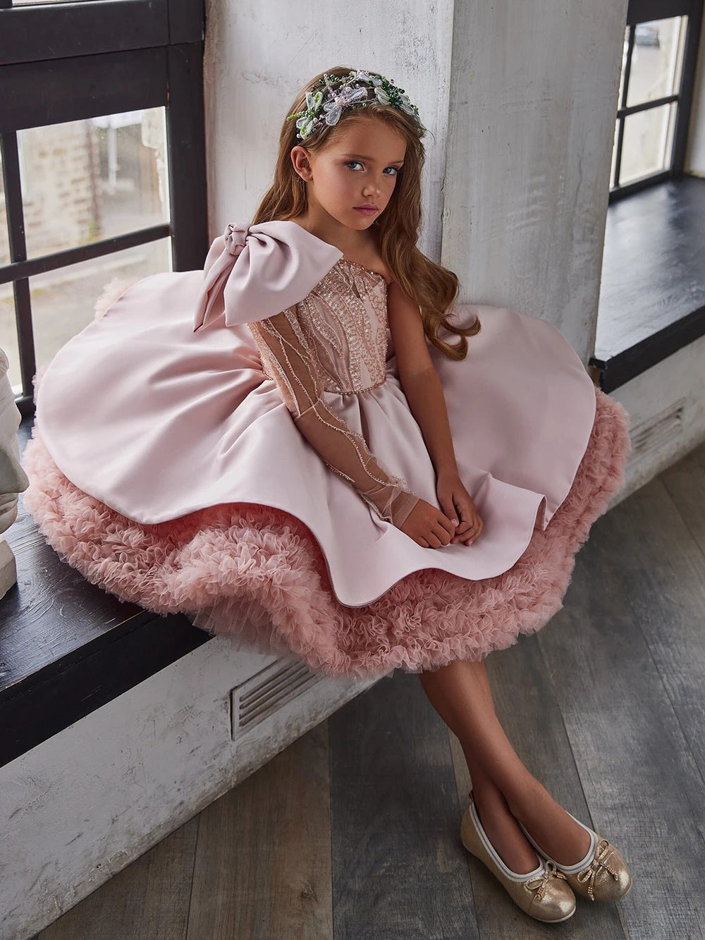 Elegant Princess Tutu Dress for Girls