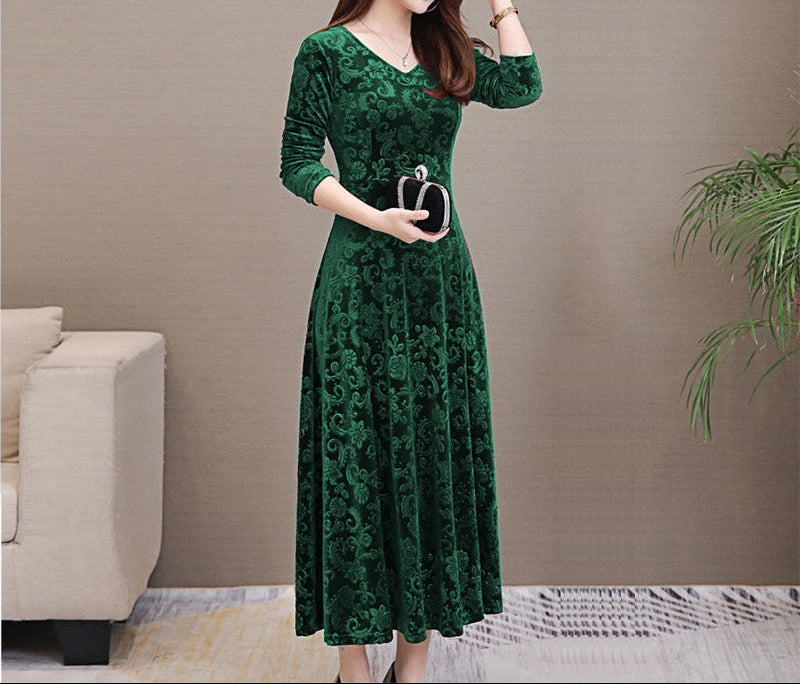 Long-sleeve dress