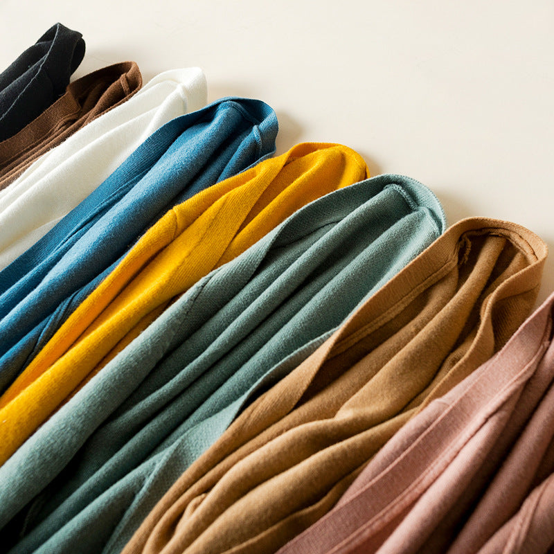 Women's V-neck Long Sleeve Cardigan