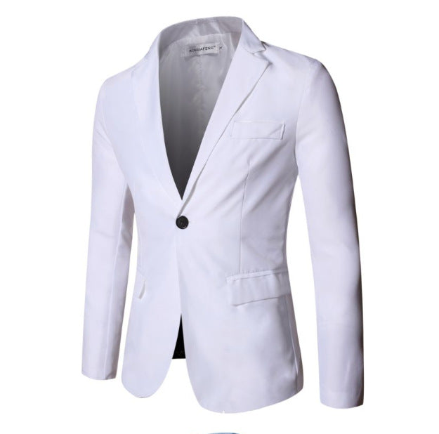 Slim Fit Mens Casual Suit Jacket