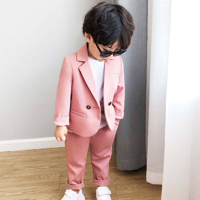Boys' British Style Suit Set