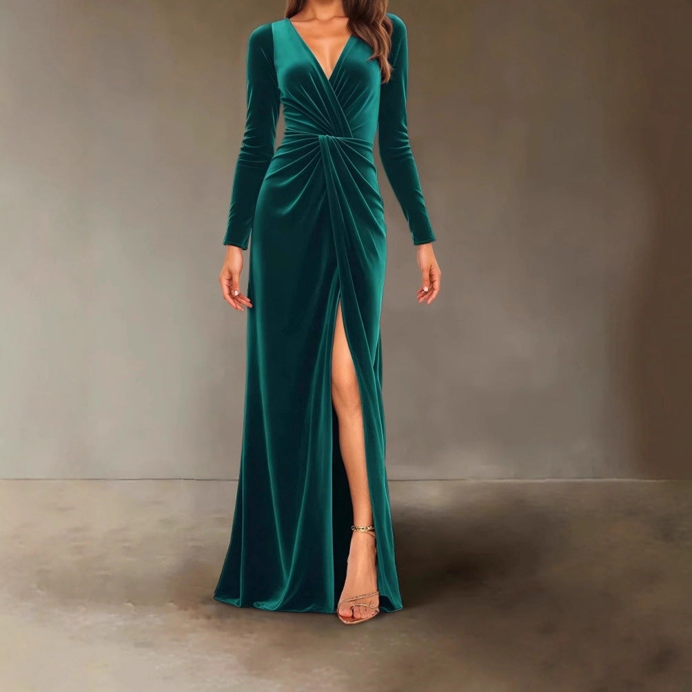 Women's Velvet Dress