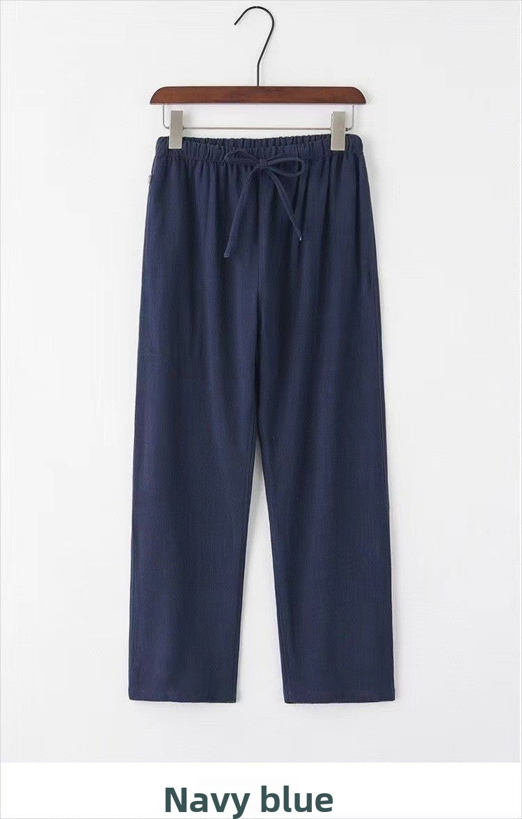 Linen Casual Trousers for Men