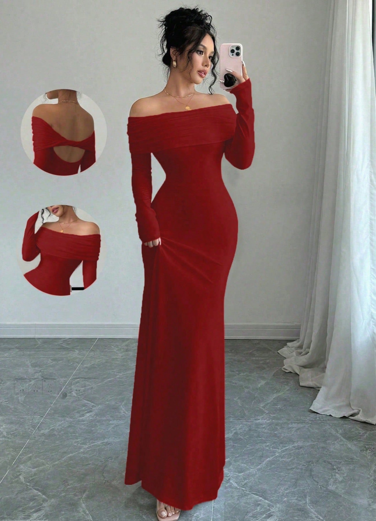 Women's tight-fitting dress