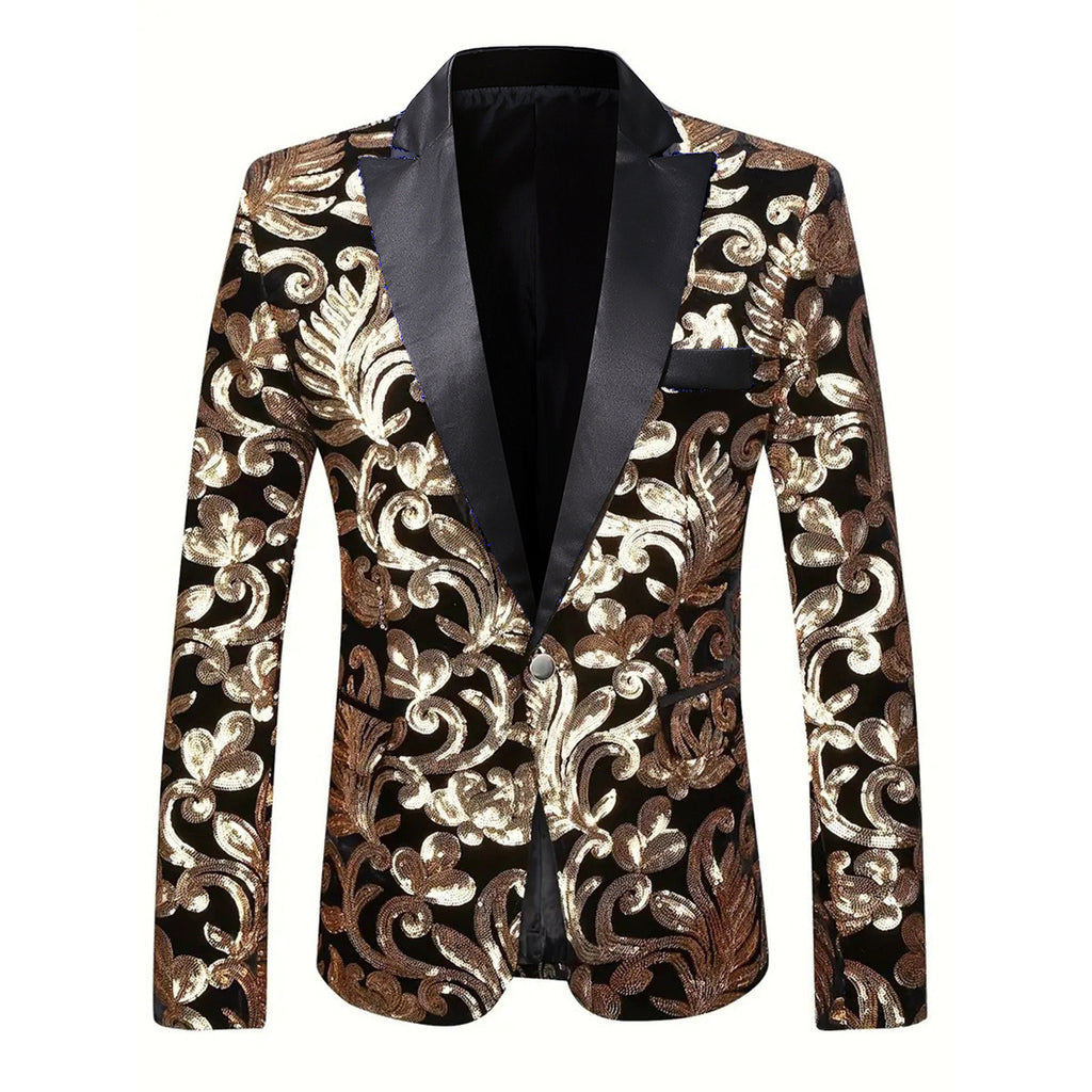 Men's Sequin Performance Suit Jacket