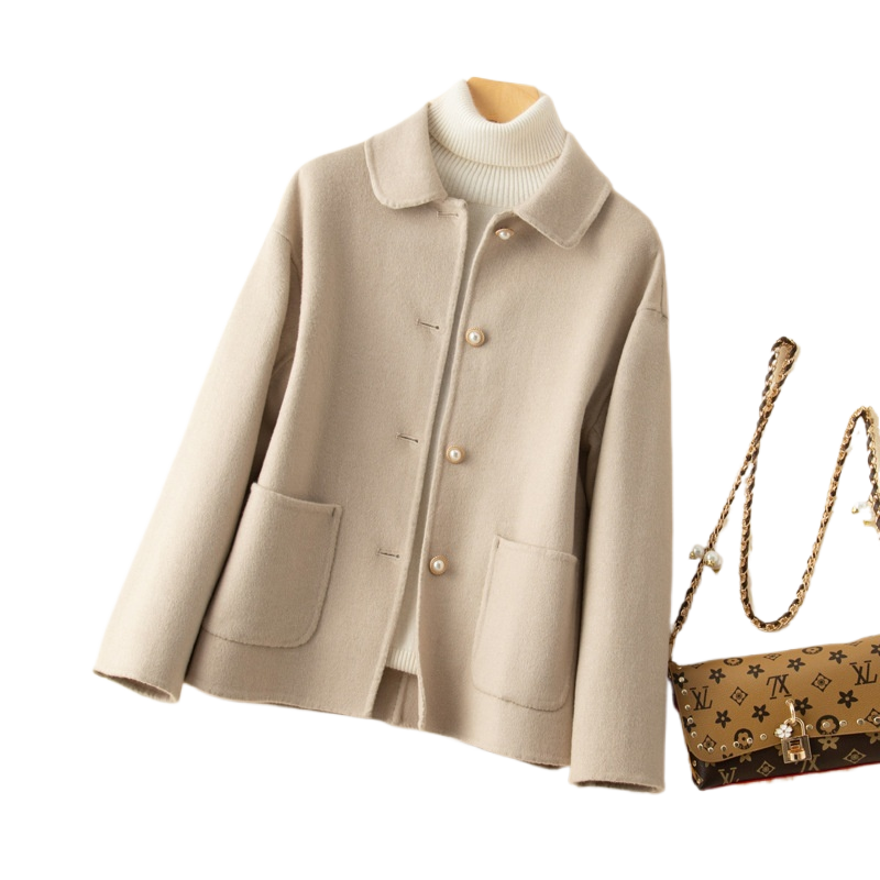 Double-Sided Cashmere Women's Short Coat