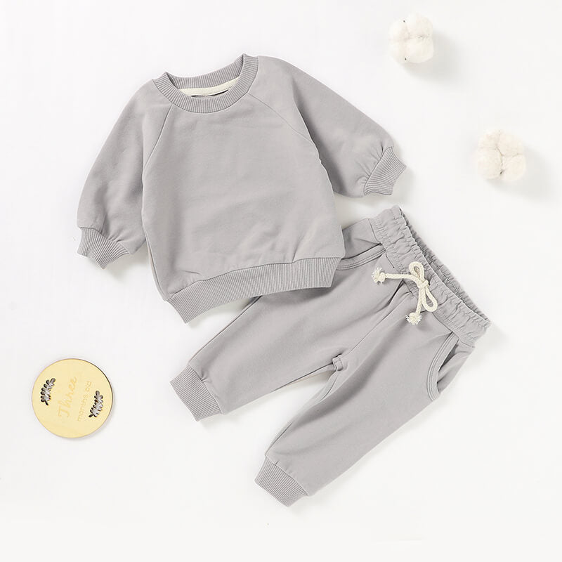 Children Organic Cotton Pullover Sweatshirt
