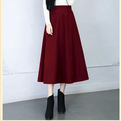 Women's Wool Skirt