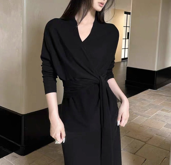 Womens Knitted Suit - Top and Skirt