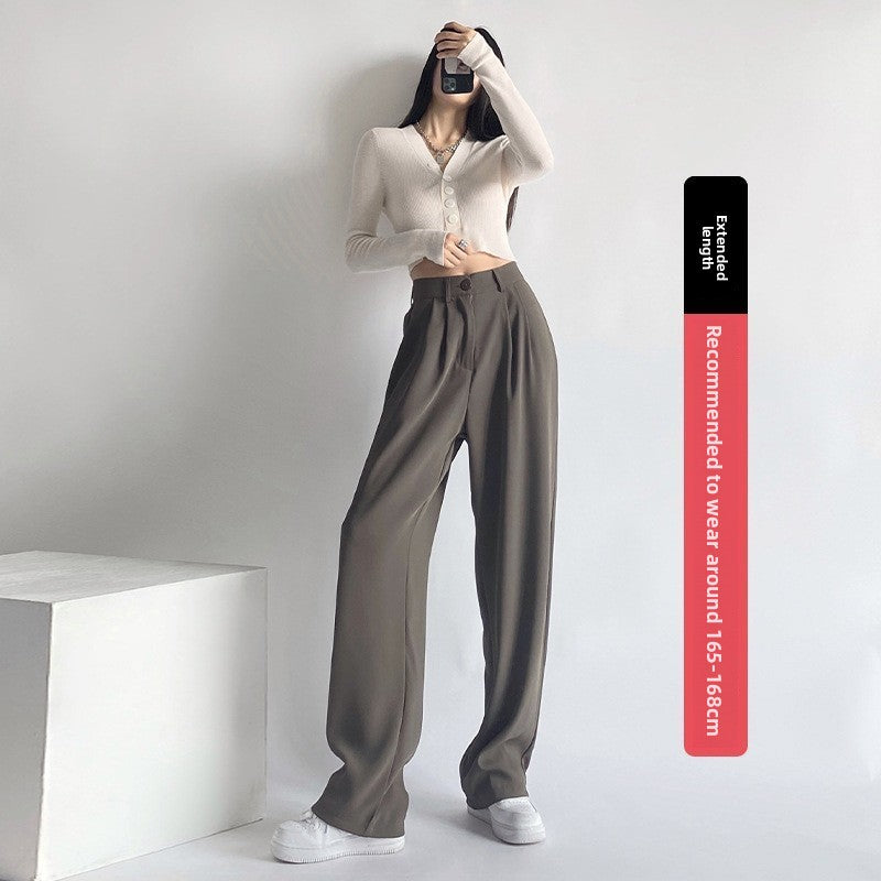 Lady's high-waisted suit pants