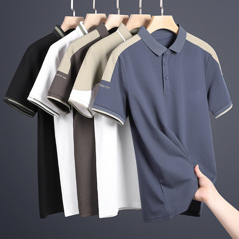 Mens Cotton Blend Polo Shirt