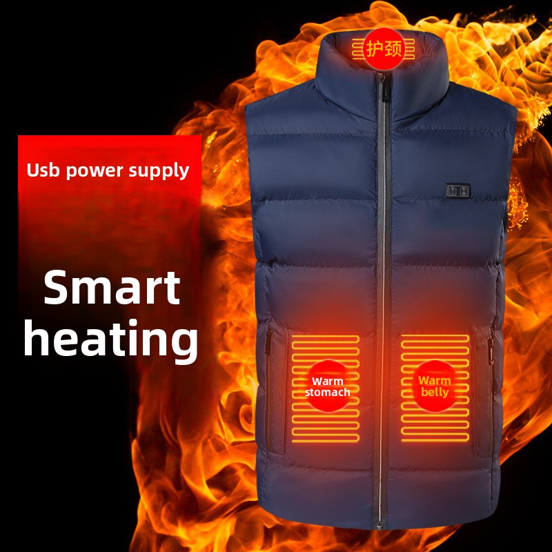 USB Heating Vest with Adjustable Temperature