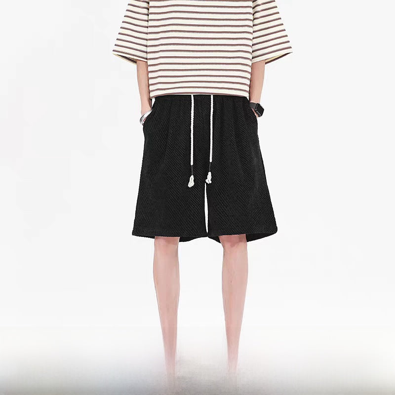 Knitted short pants for men